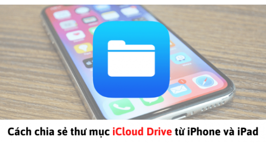 Cách chia sẻ thư mục iCloud Drive từ iPhone và iPad