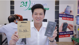 Quách Ngọc Tuyên lên đời iPhone 12 Pro Max tại 24hStore
