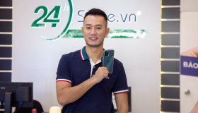 Hùng Lâm Xe Hay xách vali sắm iPhone 12 Pro Max tại 24hStore