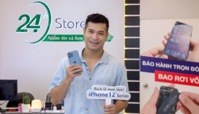 Anh “Voi Biển” Trương Thế Vinh sắm iPhone 12 Pro Max ngay đầu năm mới tại 24hStore