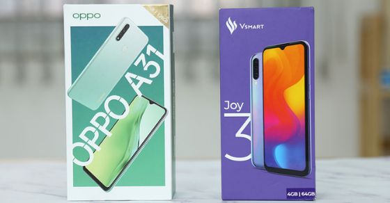 So sánh Vsmart Joy 3 và Oppo A31: Điện thoại nào chiếm ưu thế hơn? | Review sản phẩm