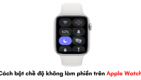 Cách bật chế độ không làm phiền trên Apple Watch