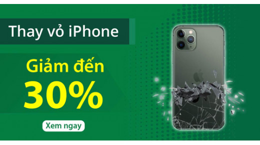 ƯU ĐÃI THÁNG 3: GIẢM NGAY 30% KHI THAY VỎ IPHONE TẠI 24HSTORE
