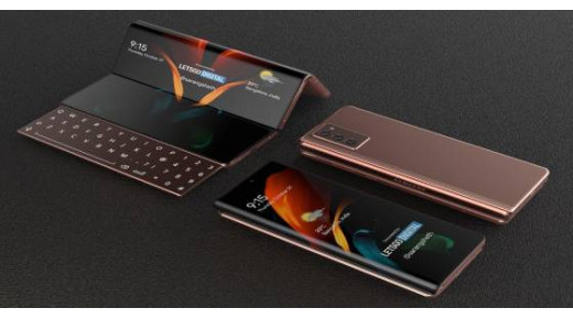 Samsung ra mắt smartphone lai tablet có thể gập 2 lần trong năm nay