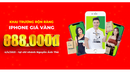 Khai trương rộn ràng - Ngày vàng giá sốc