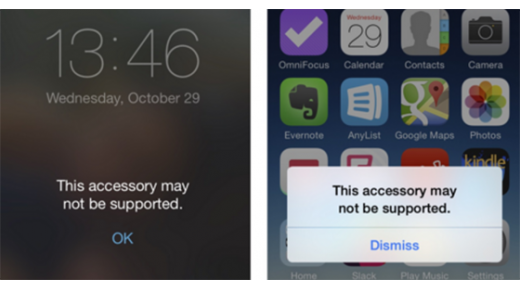 Cách khắc phục NHANH lỗi phụ kiện không hỗ trợ trên iPhone