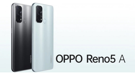 Oppo Reno5 A: Snapdragon 765G, màn hình 90Hz, camera chính 64MP và sạc nhanh 18W