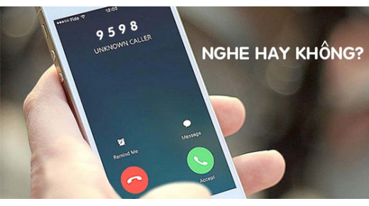 9598 có phải số tổng đài? Có nên nhận máy từ số điện thoại không?