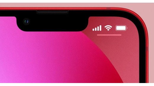 iPhone 13 vẫn không hiển thị phần trăm pin dù ‘tai thỏ’ nhỏ hơn?