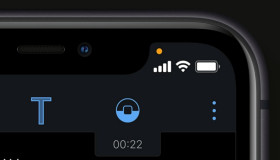 Bất ngờ trước ý nghĩa của dấu chấm màu cam trên iPhone