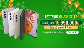 Đặt gạch Samsung Galaxy S21 FE 5G nhận ưu đãi 7.000.000đ