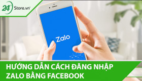 Cách đăng nhập Zalo bằng FACEBOOK trên điện thoại và máy tính