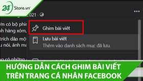 Cách ghim bài viết trên trang cá nhân Facebook NHANH GỌN