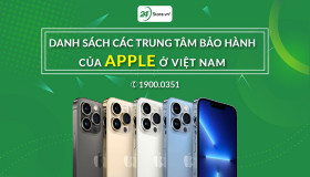 Tất cả các Trung tâm Bảo Hành Ủy Quyền của Apple ở Việt Nam