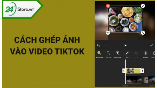 Cách ghép ảnh vào video trên TikTok ĐẸP siêu nhanh ĐƠN GIẢN