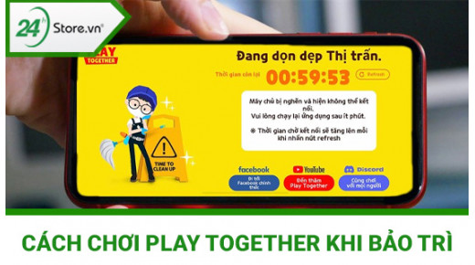 Cách vào game play together khi đang bảo trì NHANH NHÂT