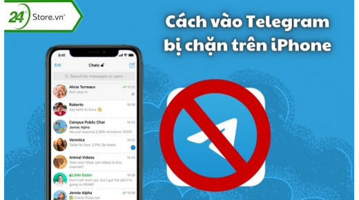 Hướng dẫn cách vào Telegram bị chặn trên iPhone đơn giản