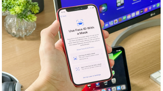 Cách thiết lập mở khóa iPhone bằng Face ID khi đeo khẩu trang trên iOS 15.4