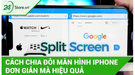 Cách chia đôi màn hình iPhone đơn giản HIỆU QUẢ nhất