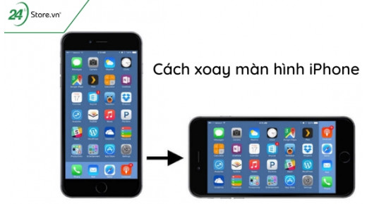 Cách xoay màn hình iPhone cực ĐƠN GIẢN, nhanh chóng