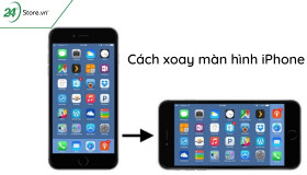 Cách xoay màn hình iPhone cực ĐƠN GIẢN, nhanh chóng