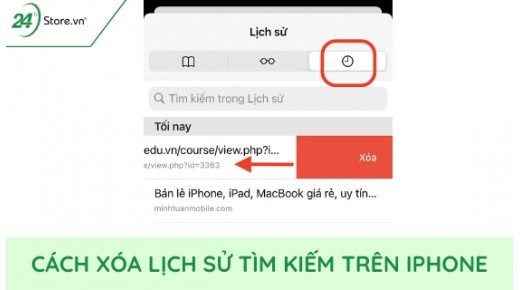 Cách xóa lịch sử tìm kiếm trên iPhone liệu iFAN ĐÃ BIẾT?