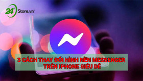 2 cách thay đổi hình nền Messenger trên iPhone SIÊU DỄ