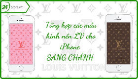 Tổng hợp các mẫu hình nền LV cho iPhone CỰC SANG CHẢNH