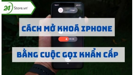 Cách mở khóa iphone bằng cuộc gọi khẩn cấp SIÊU ĐƠN GIẢN