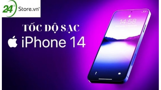 Tốc độ sạc iPhone 14 NHANH kinh ngạc full pin trong 30 phút