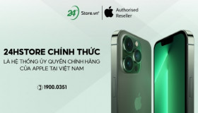 24hStore tự hào là hệ thống uỷ quyền chính hãng của Apple tại Việt Nam (Apple Authorized Reseller)