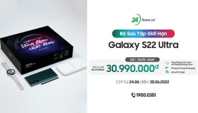 Đặt trước Samsung Galaxy S22 Ultra Limited - Nhận ngay bộ quà trị giá 8 triệu đồng