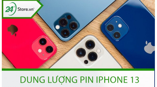 Dung lượng pin iPhone 13 có tụt NHANH không và cách kiểm tra