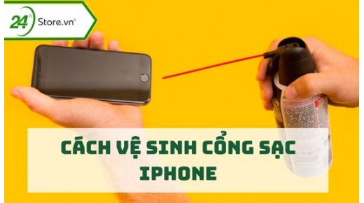 Cách vệ sinh cổng sạc iPhone giúp sạc pin NHANH trở lại