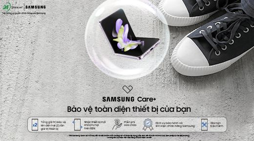 Samsung Care+ - Nâng cấp quyền lợi của bạn