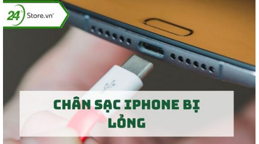 Khắc phục chân sạc iPhone bị lỏng hỏng ĐƠN GIẢN mà nhanh