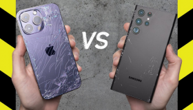 Drop test iPhone 14 Pro Max và Samsung Galaxy S22 Ultra - Siêu phẩm nào chiến thắng?