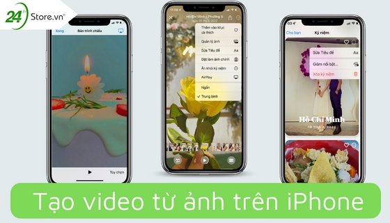 Tạo video từ ảnh trên iPhone MIỄN PHÍ đơn giản nhất | Hướng dẫn kỹ thuật