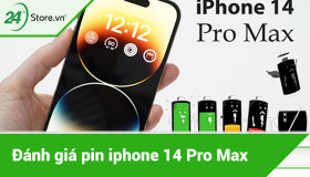 Đánh giá pin iPhone 14 Pro Max so với mẫu TIỀN NHIỆM