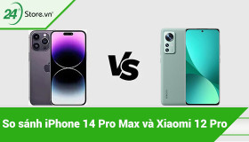 So sánh iPhone 14 Pro Max và Xiaomi 12 Pro KHÁC BIỆT ở đâu?