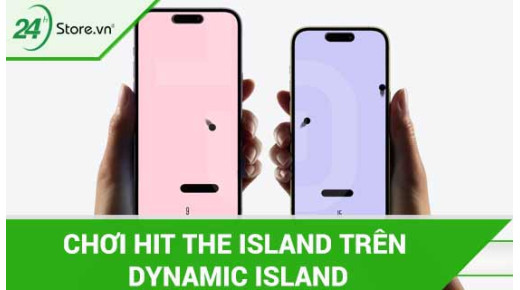 Cách chơi Hit The Island trên Dynamic Island vô cùng THÚ VỊ
