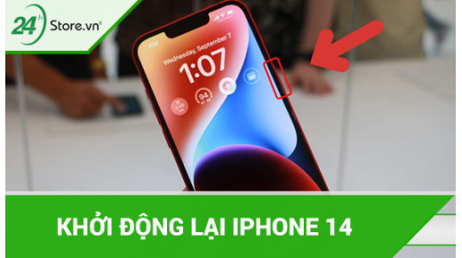 Khởi động lại iphone 14 ĐƠN GIẢN mà ai cũng có thể làm được
