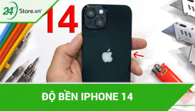 Thử độ bền iPhone 14 so với các dòng sản phẩm TIỀN NHIỆM