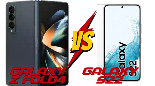 Galaxy Z Fold4 vs. Galaxy S22: Lợi thế nào cho phiên bản không gập?