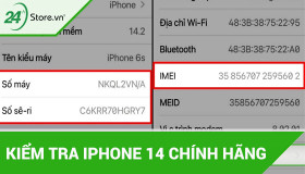 Kiểm tra iPhone 14 chính hãng chỉ với một vài bước ĐƠN GIẢN