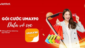 Hướng dẫn đăng ký gói cước không giới hạn data UMAX90 Viettel