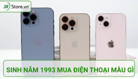 Người sinh năm 1993 mua điện thoại màu gì HỢP may mắn?