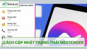 Cách cập nhật trạng thái Messenger trên Facebook CỰC HAY theo ý thích