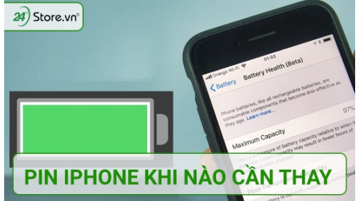 Tình trạng pin iPhone khi nào cần thay và cách kiểm tra NHANH