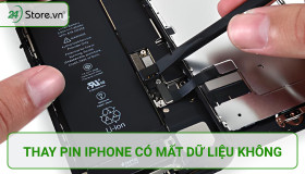 Kiểm tra thay pin iPhone có mất dữ liệu không NHANH NHẤT
